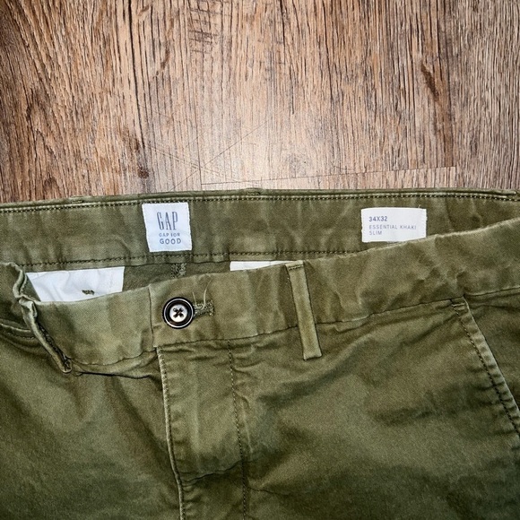 Men’s GAP Olive Green Khakis - Picture 5 of 9